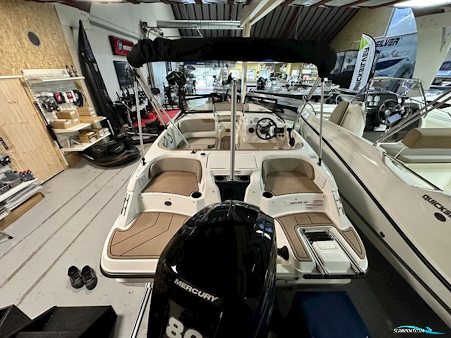 Quicksilver 525 aXess m/80 hk & udstyr