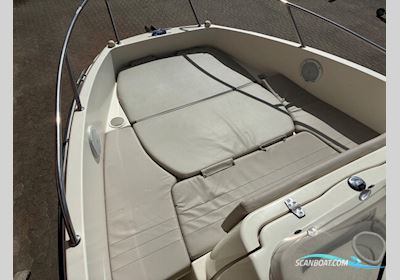 Quicksilver 555 Open m/Mercury F150 hk Efi 4-Takt og Brenderup Trailer Motorboat 2015, with Mercury engine, Denmark