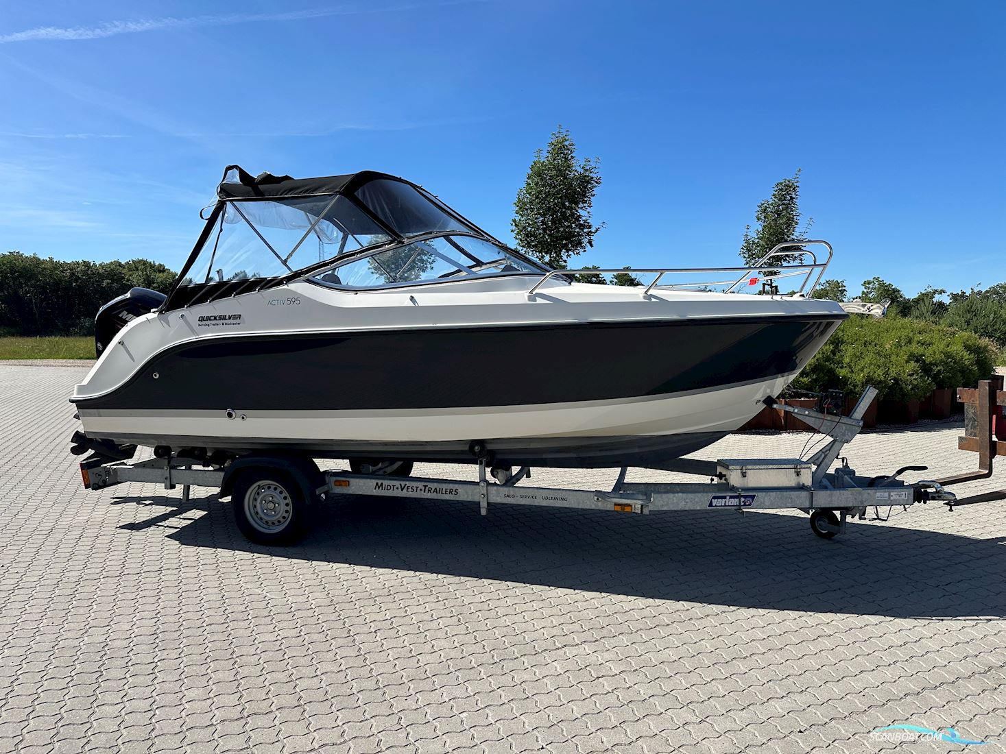 QuickSilver 595 Motorboat 2017, with Mercury engine, Denmark