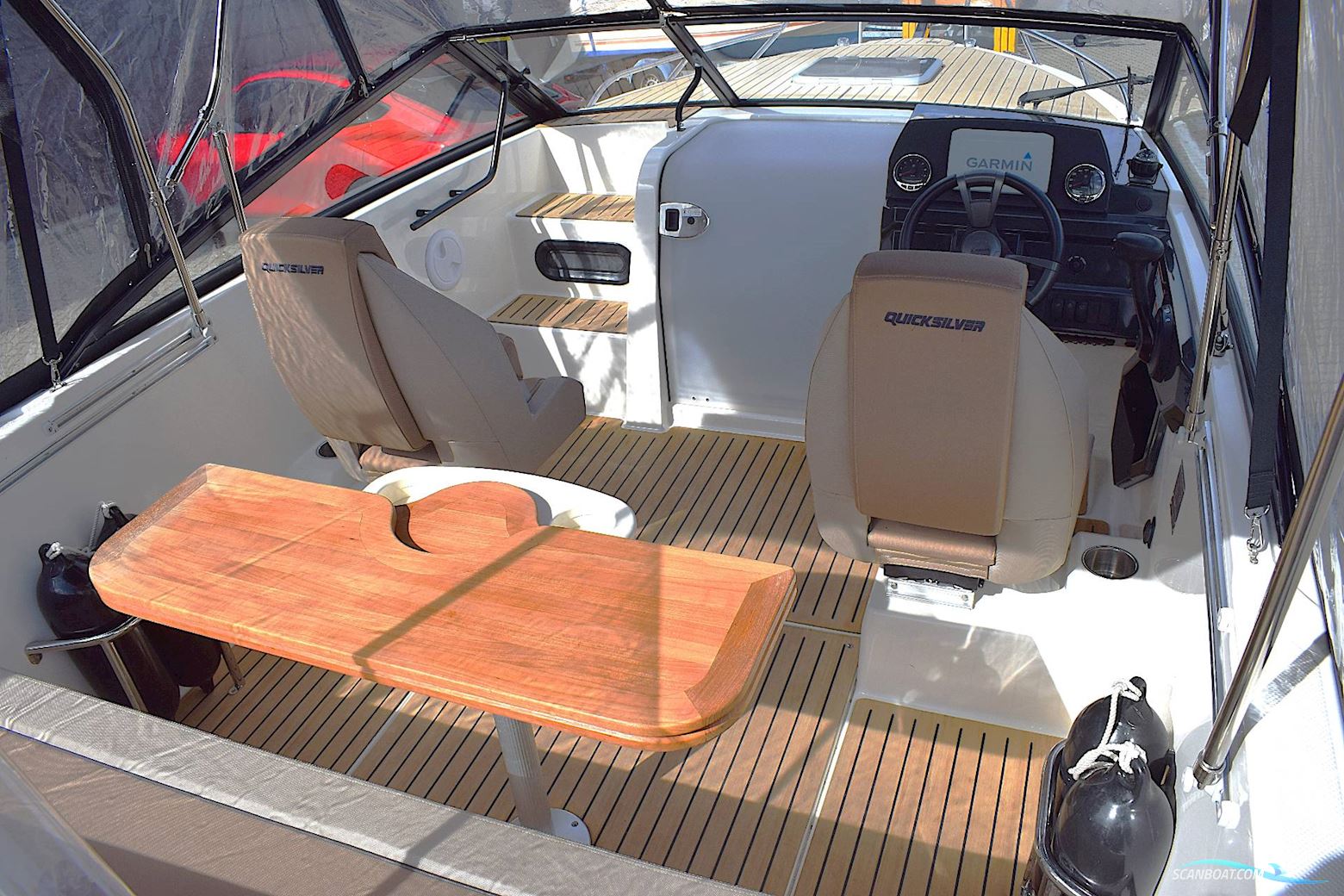 Quicksilver 605 Cruiser m/Mercury F150 HK og udstyr