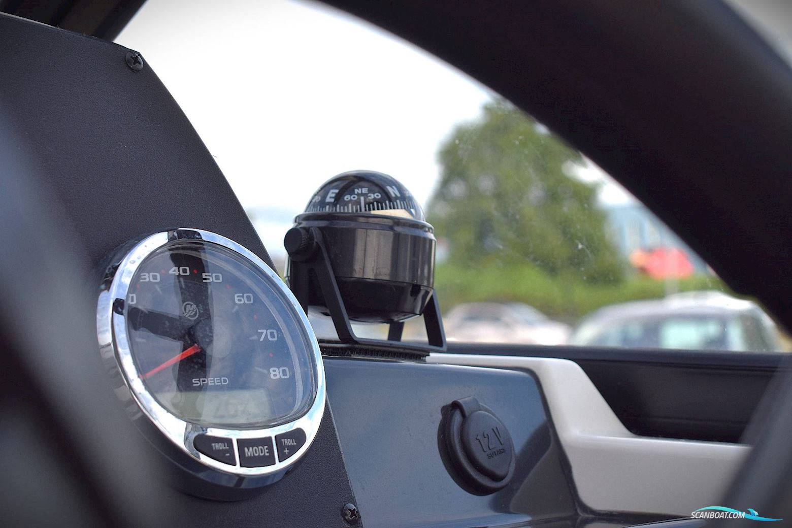 Quicksilver 605 Cruiser m/Mercury F150 HK og udstyr