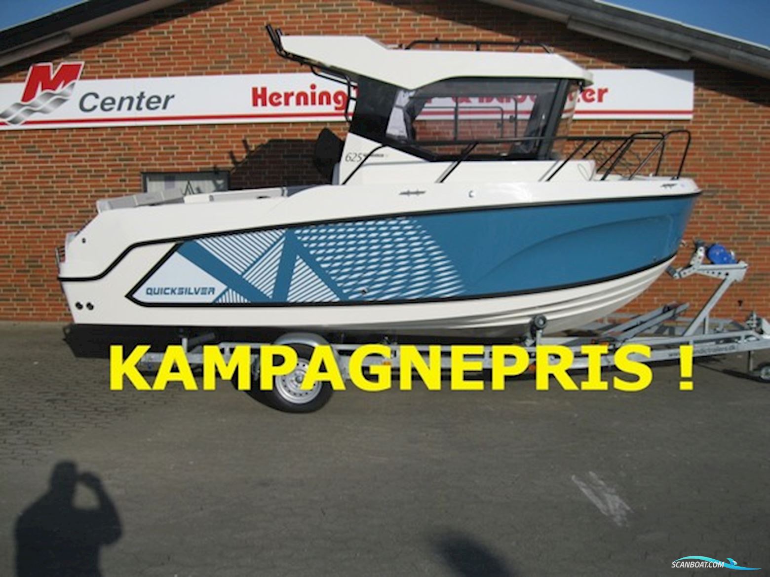 Quicksilver 625 Pilothouse m/Mercury F150 hk - ÅBEN HUS KAMPAGNE ! Motorboat 2024, Denmark