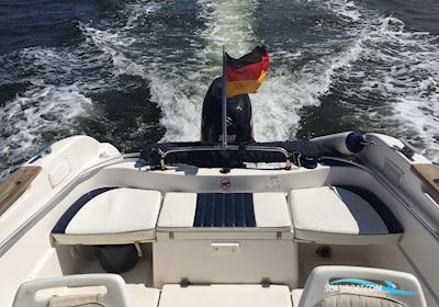Quicksilver 630 Commander Walk Around Motorboat 2001, with Suzuki engine, Germany