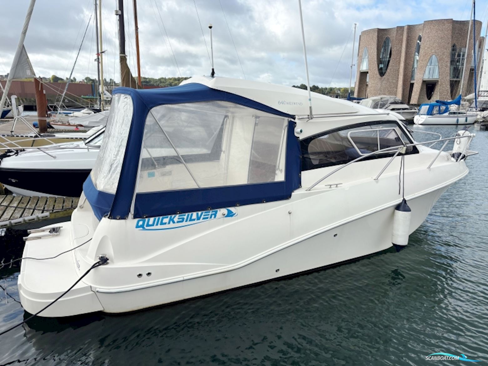 Quicksilver 640 Weekend Motorboat 2010, with MerCruiser engine, Denmark