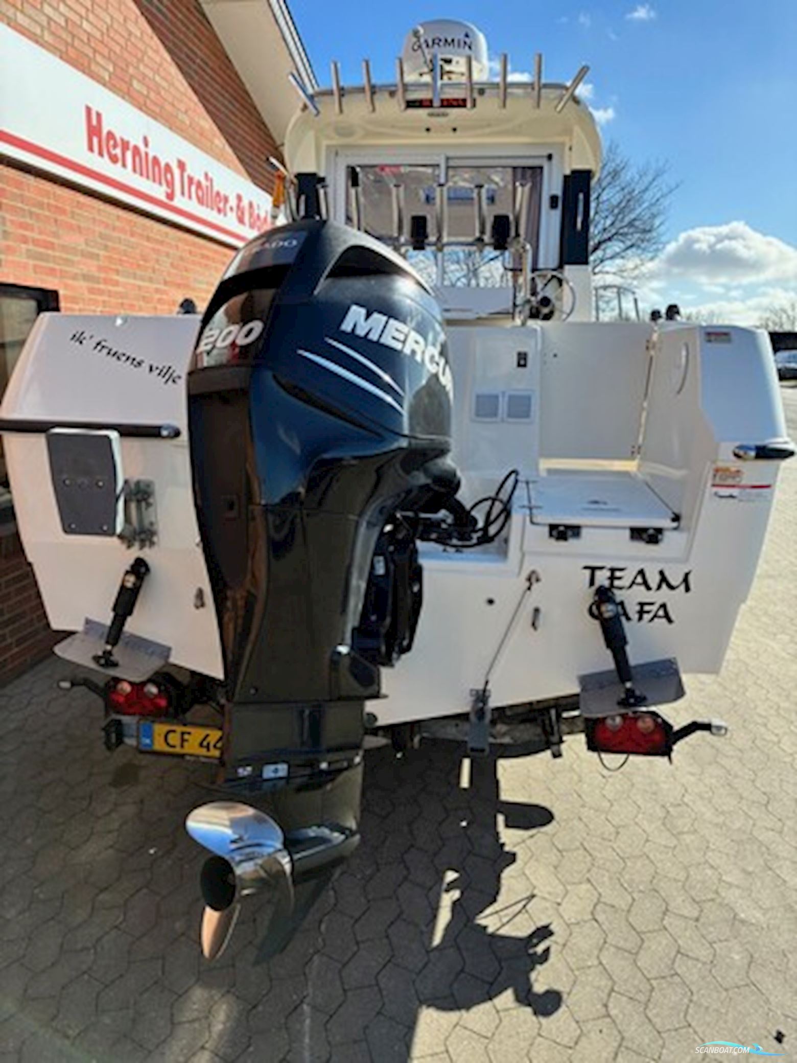 Quicksilver 675 Pilothouse m/Mercury F200 hk og Brenderup Trailer