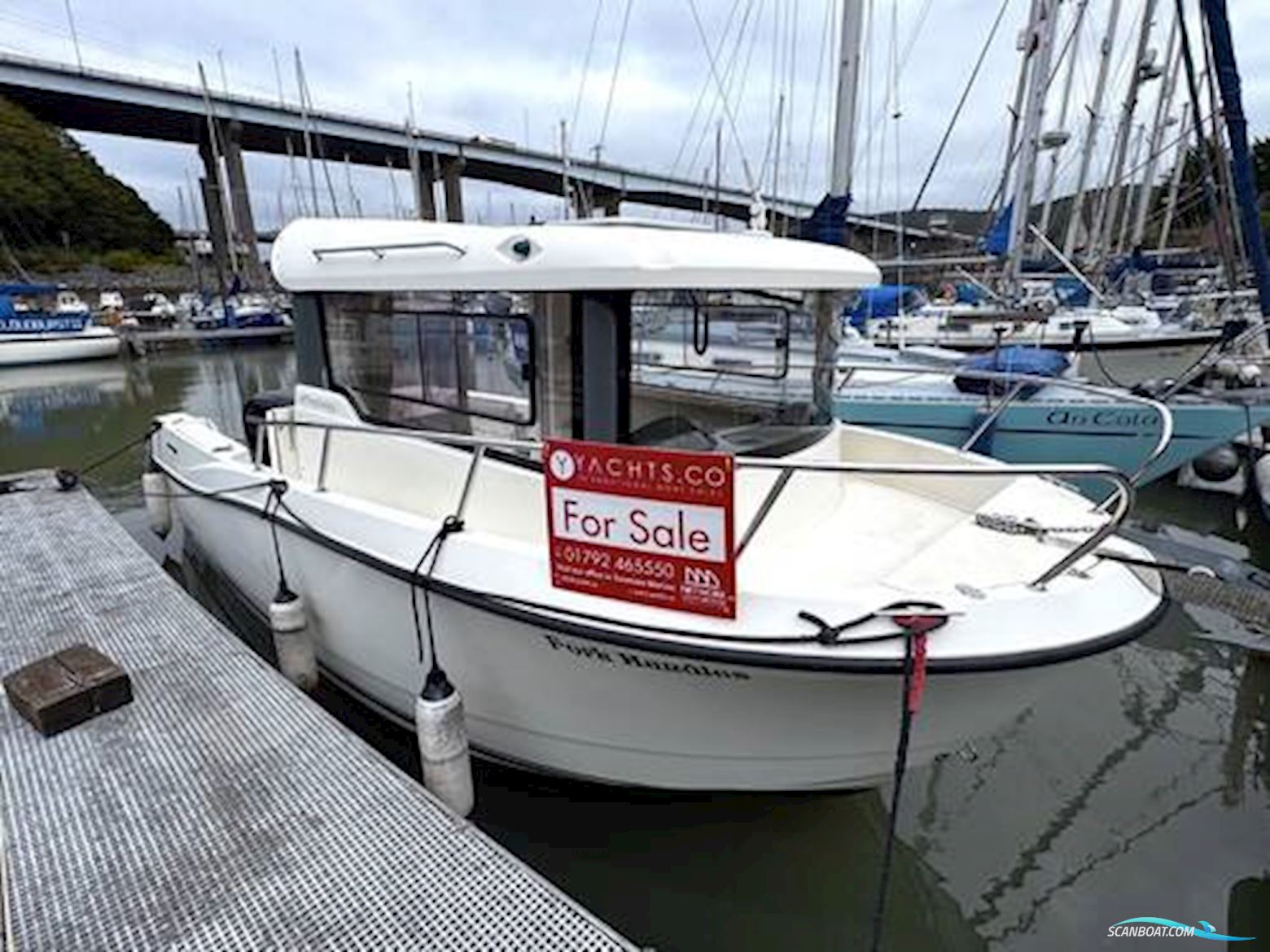 Quicksilver 675 Pilothouse Motorboat 2014, with Mercury engine, United Kingdom