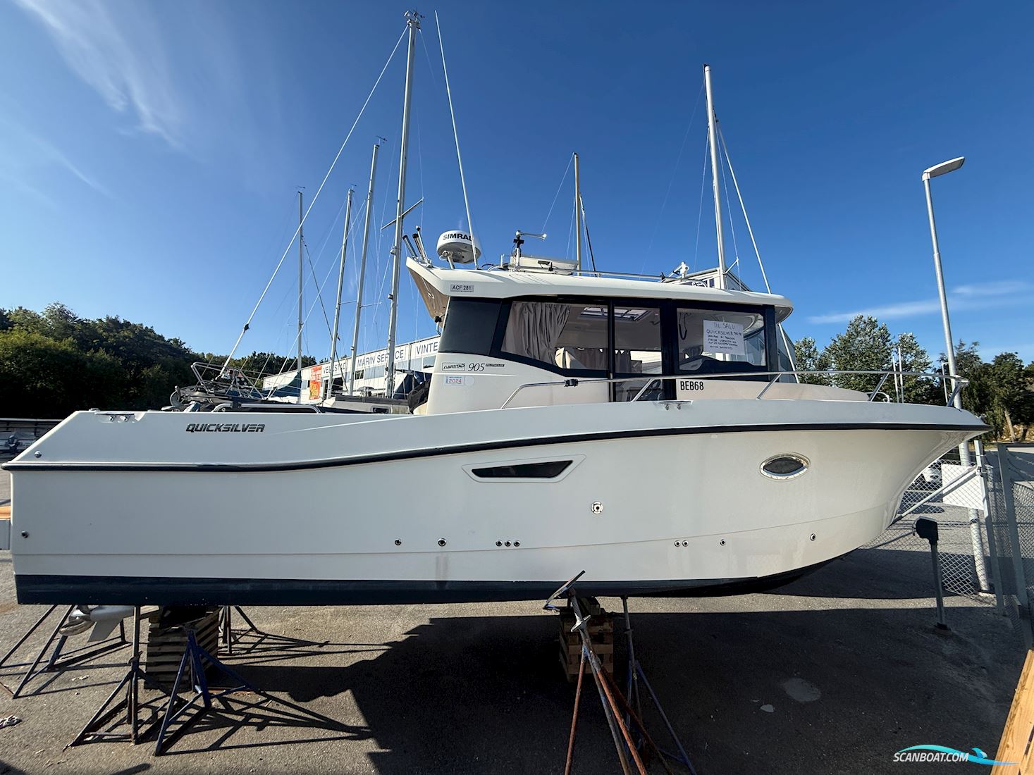 Quicksilver 905 Pilothouse Motorboat 2021, with Mercury 4 Stroke engine, Sweden