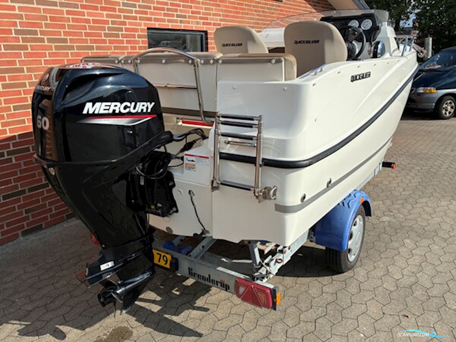 Quicksilver Activ 455 Cabin m/Mercury F60 hk EFI 4-takt 