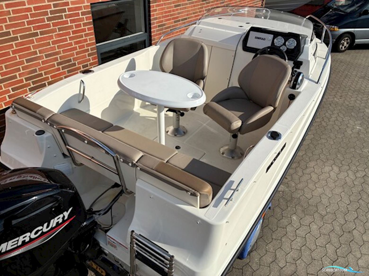Quicksilver Activ 455 Cabin m/Mercury F60 hk EFI 4-takt 