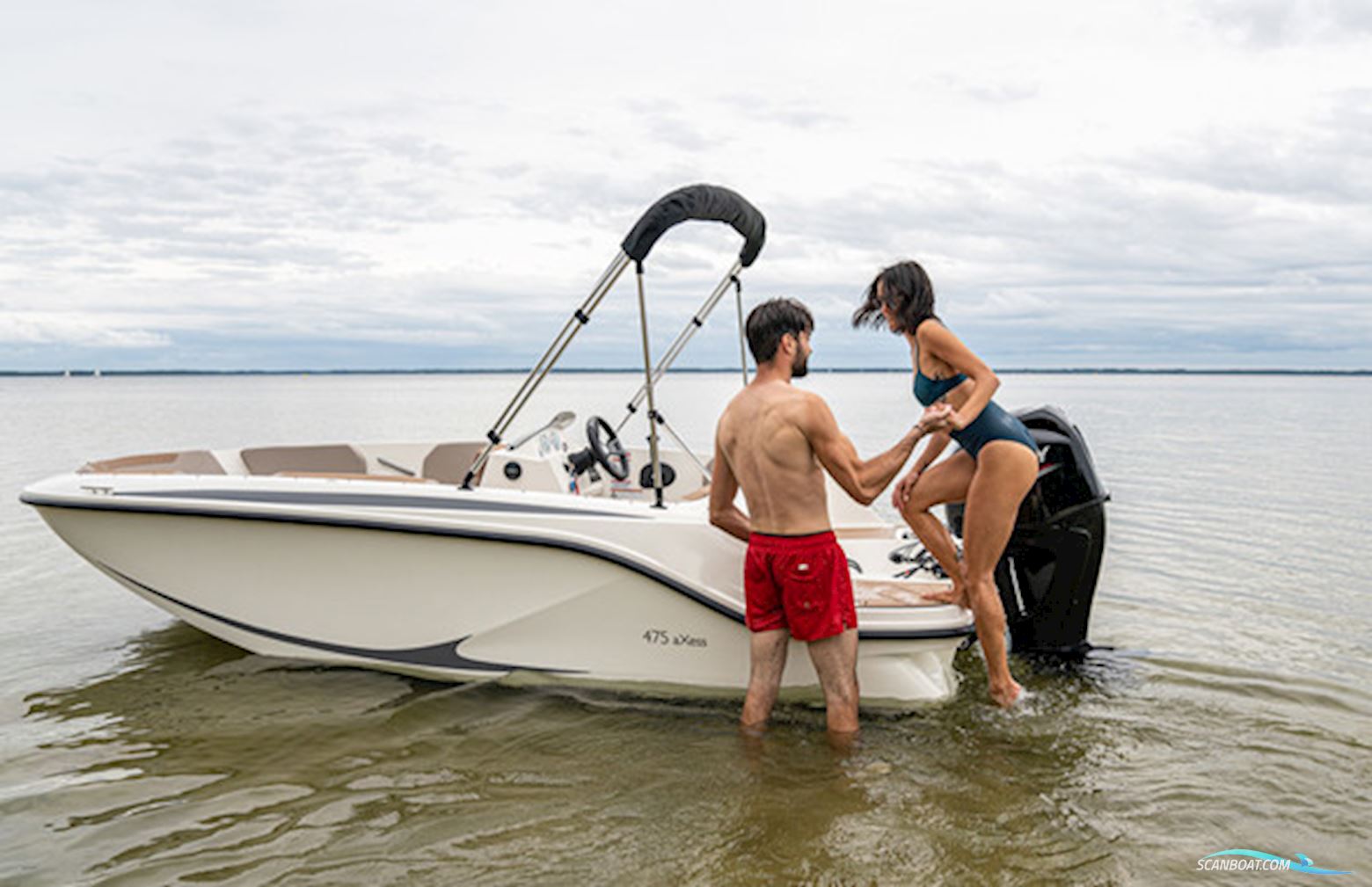 Quicksilver Activ 475 aXess med 50 hk Mercury-EFI 4 takt 