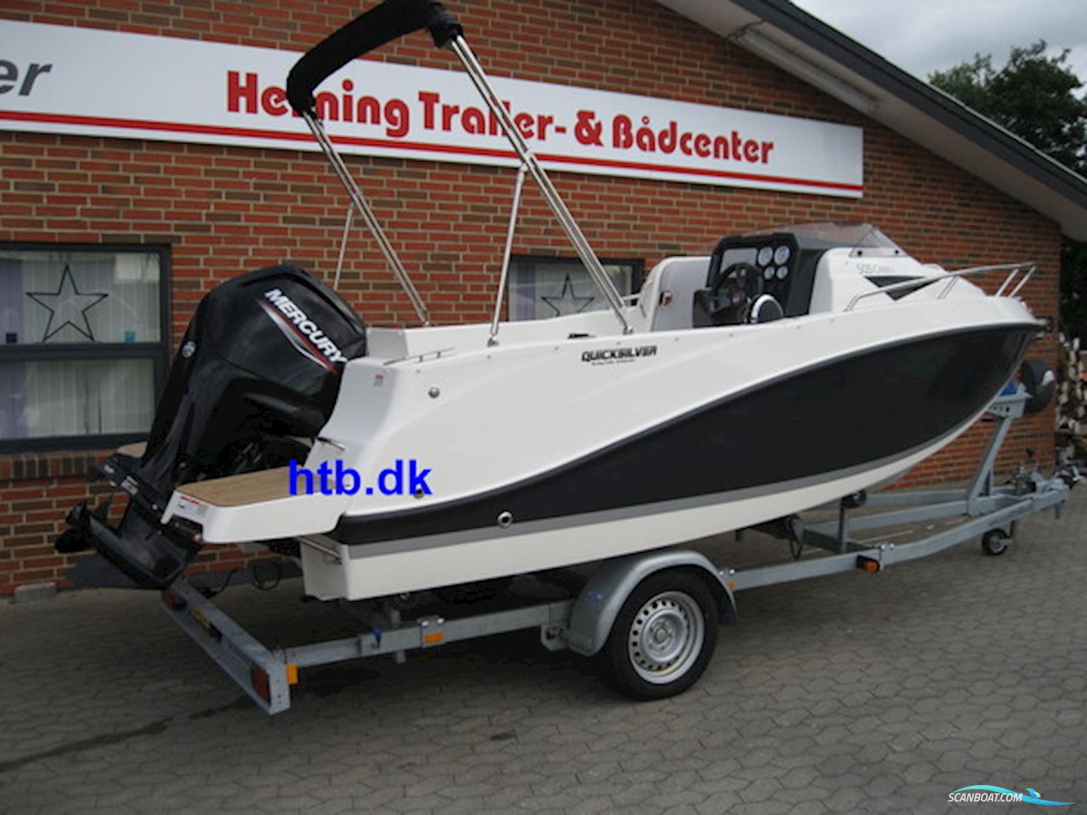 Quicksilver Activ 505 Cabin m/Mercury F80 hk og Scandic trailer