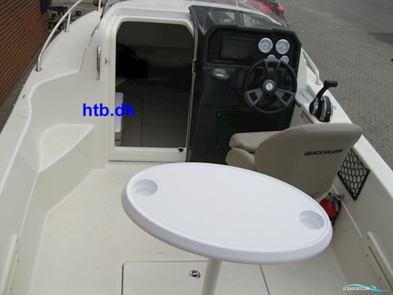 Quicksilver Activ 505 Cabin m/Mercury F80 hk og Scandic trailer