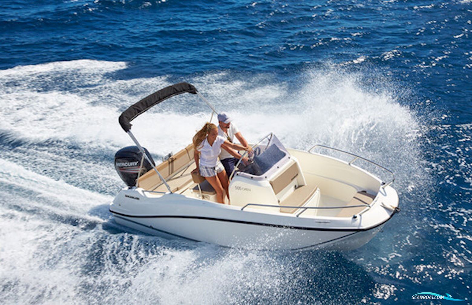 Quicksilver Activ 505 Open med F50 Mercury-EFI 4 takt - INKL. udstyr