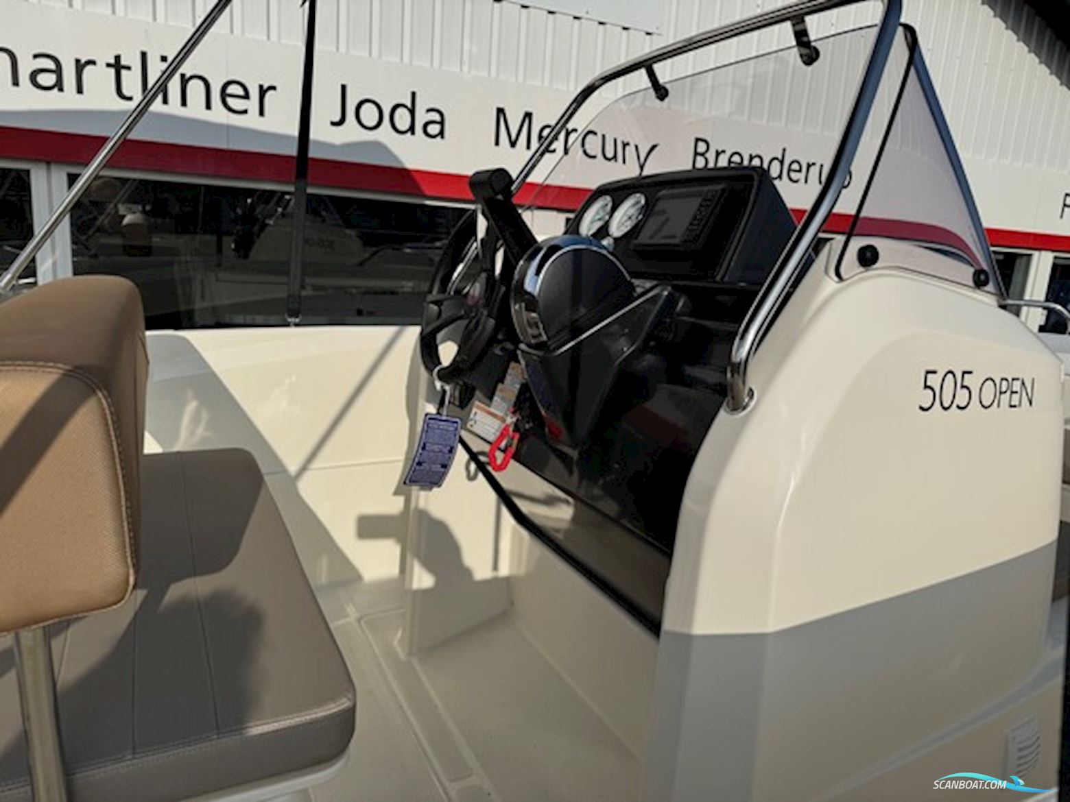 Quicksilver Activ 505 Open Med F80 Mercury-Efi 4 Takt 2,1L - Inkl. Udstyr