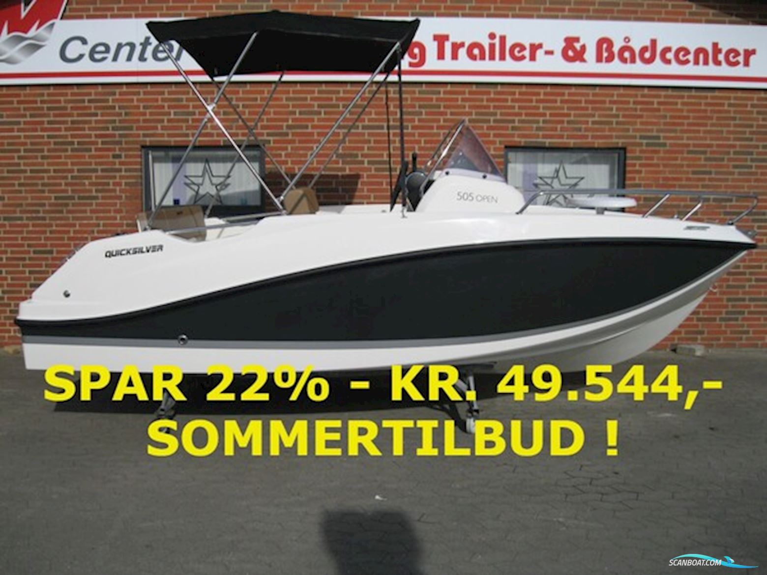 Quicksilver Activ 505 Open m/Mercury F60 hk Efi 4-Takt - Sommer ! Motorboat 2025, Denmark