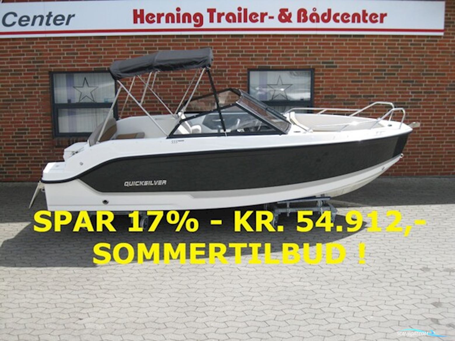 Quicksilver Activ 555 Bowrider m/Mercury F115 hk EFI 4-takt - SOMMERTILBUD ! Motorboat 2025, Denmark