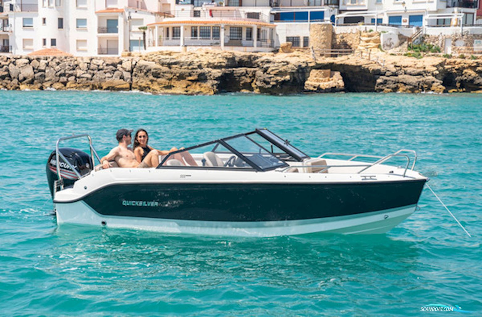 Quicksilver Activ 555 Bowrider m/Mercury F80 hk Efi 4-Takt - Jubilæumspris !