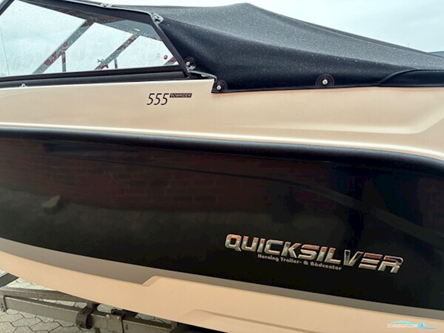Quicksilver Activ 555 BR m/Mercury F115 hk EFI og Brenderup trailer