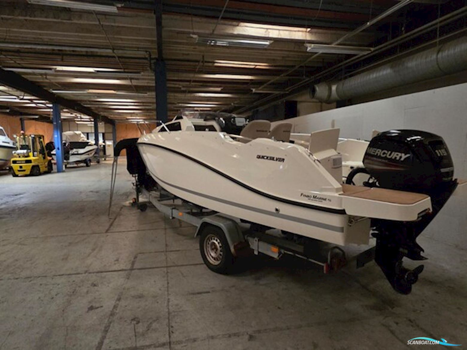 Quicksilver ACTIV 555 Cabin, Mercury F115 CT...SOLGT