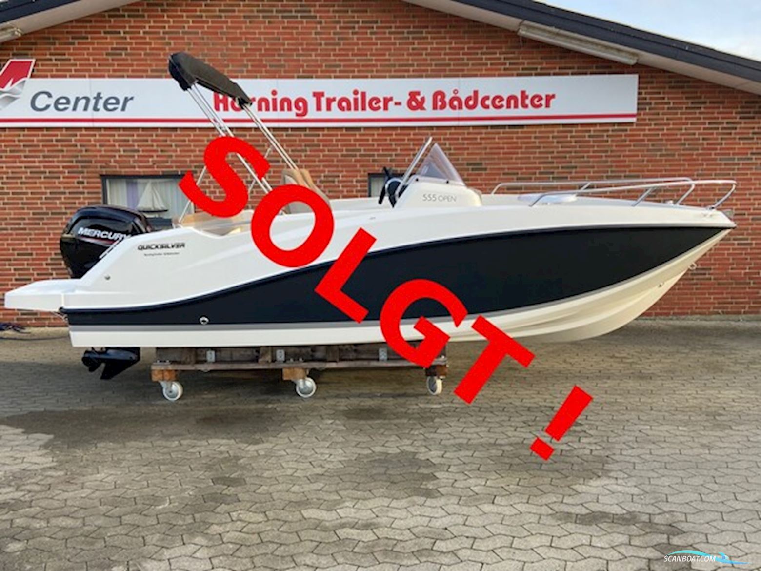 Quicksilver Activ 555 Open m/Mercury F115 hk EFI 4-takt - SOLGT ! Motorboat 2023, with Mercury engine, Denmark