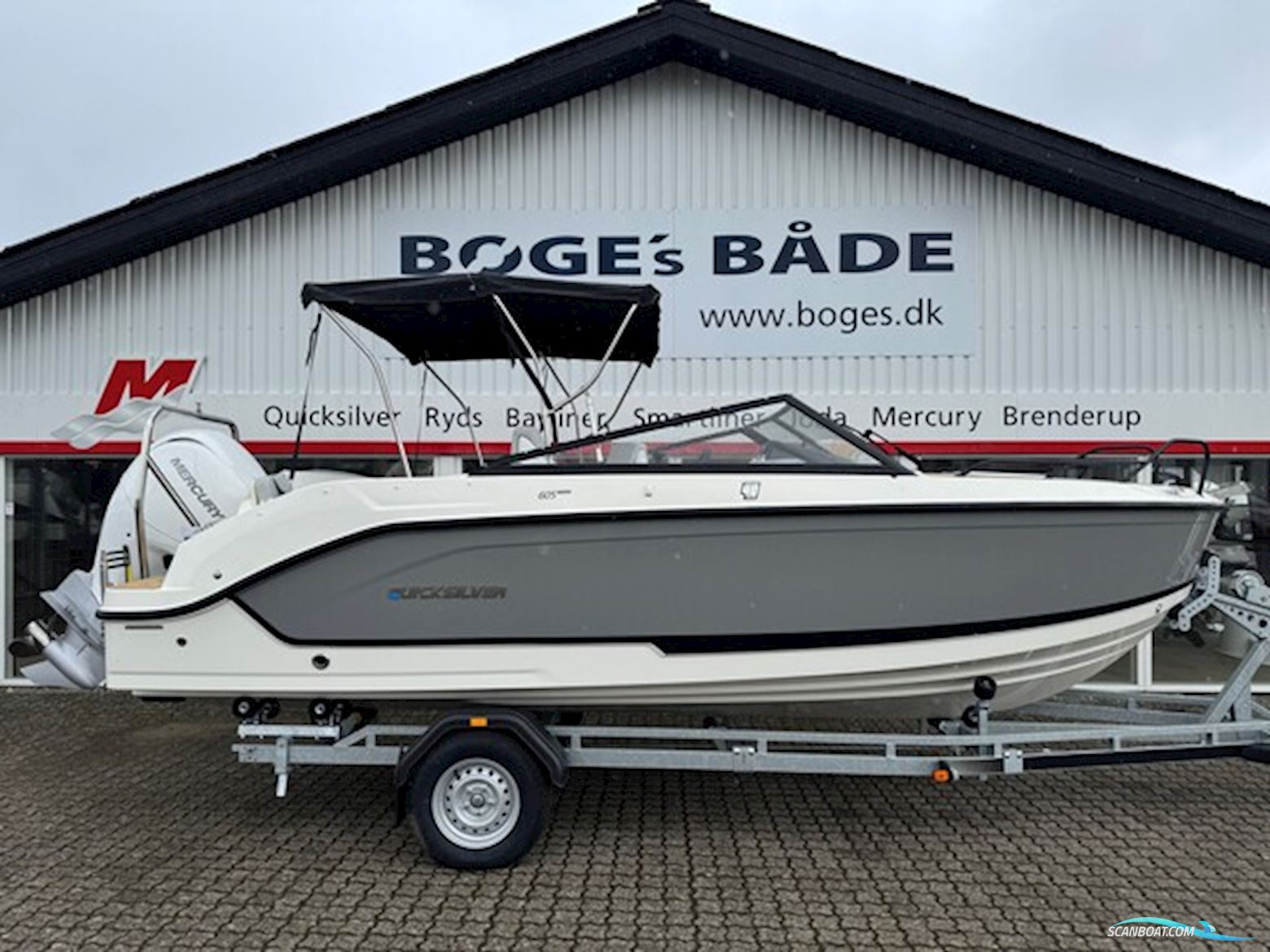 Quicksilver Activ 605 Cruiser Med F150 Mercury-Efi 3,0L XL CF 4 Takt Exclusive Jubilæumsmodel Motorboat 2025, Denmark