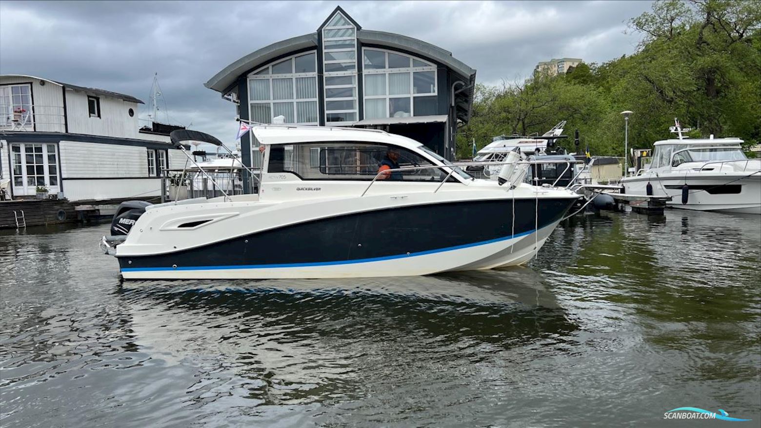 Quicksilver Activ 705 Cruiser Motorboat 2012, with Mercury engine, Sweden