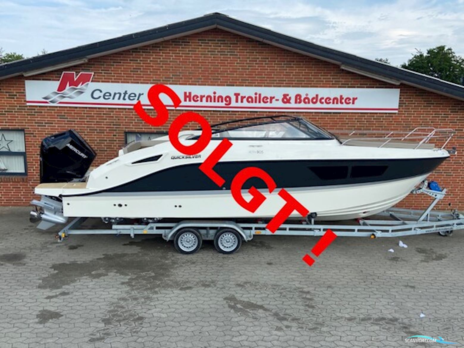 Quicksilver Activ 805 Cruiser m/Mercury F400 hk V10 - Solgt ! Motorboat 2024, Denmark