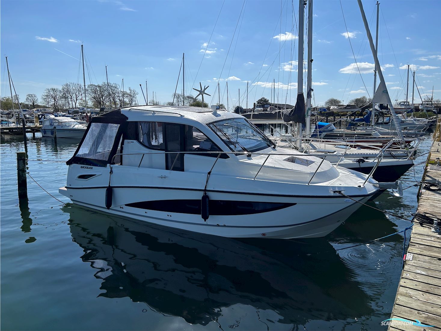 Quicksilver Activ 905 Weekend Motorboat 2023, with Mercury engine, Denmark