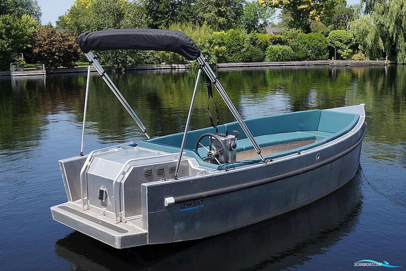 Qwest S550 Tender Motorboat 2021, with Suzuki engine, The Netherlands