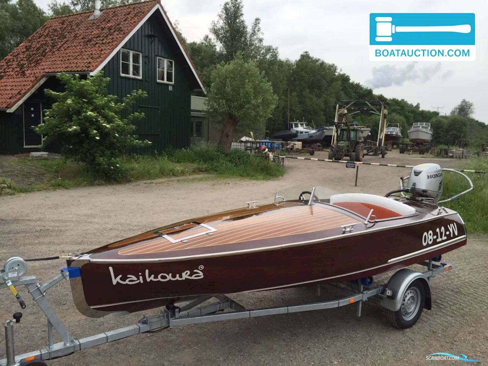 Rascal Runabout Motorboat 2016, with Honda engine, The Netherlands