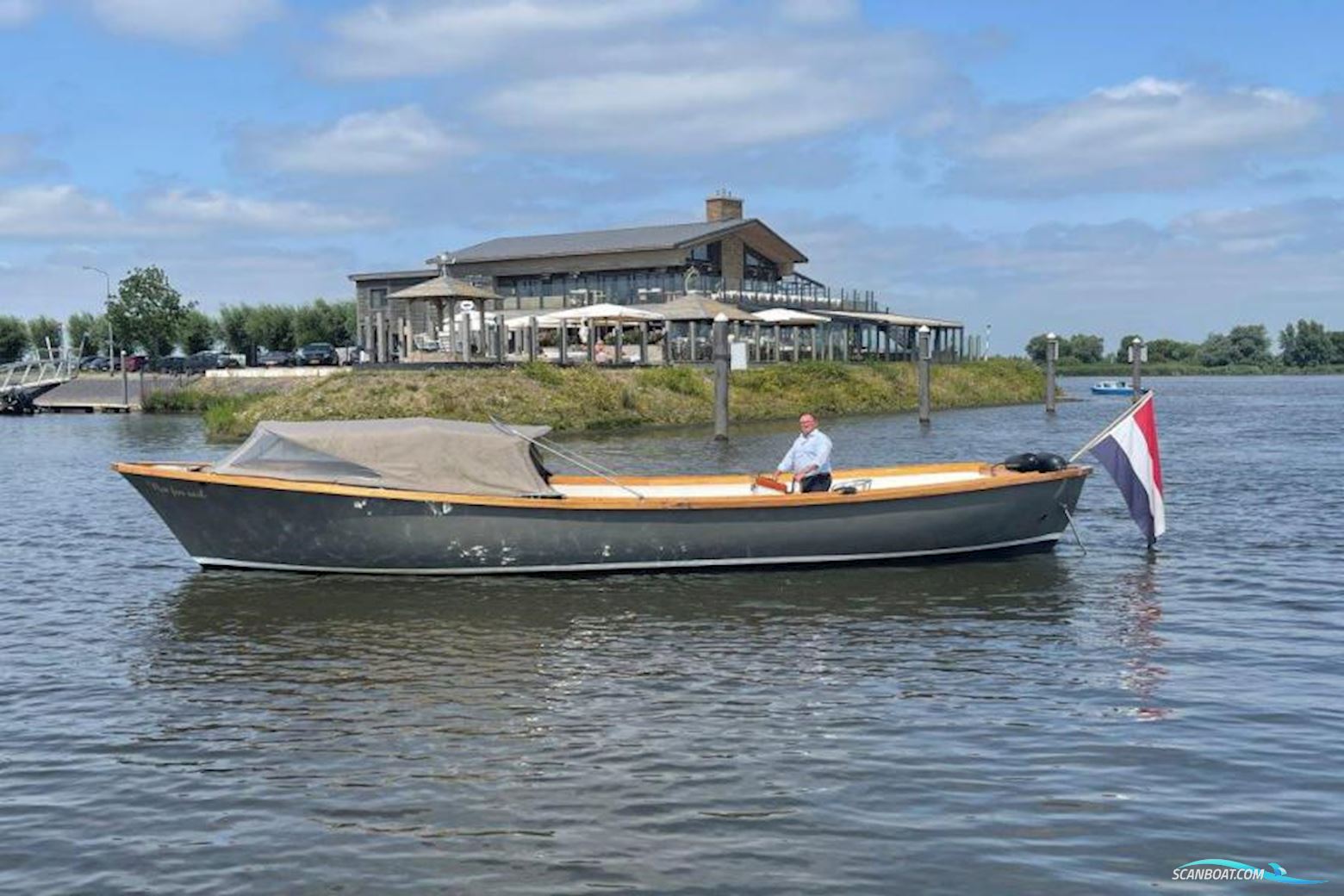 Reddingssloep 1100 Motorboat 1990, with Ubishi 45 pk. engine, The Netherlands