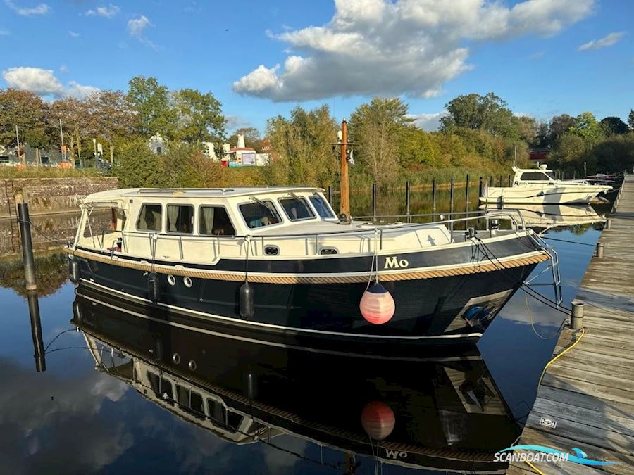 Rego Standard 34, Motorvlet, Motorboot, Stahlknickspant Motorboat 2007, with Yanmar 4JH4E engine, Germany