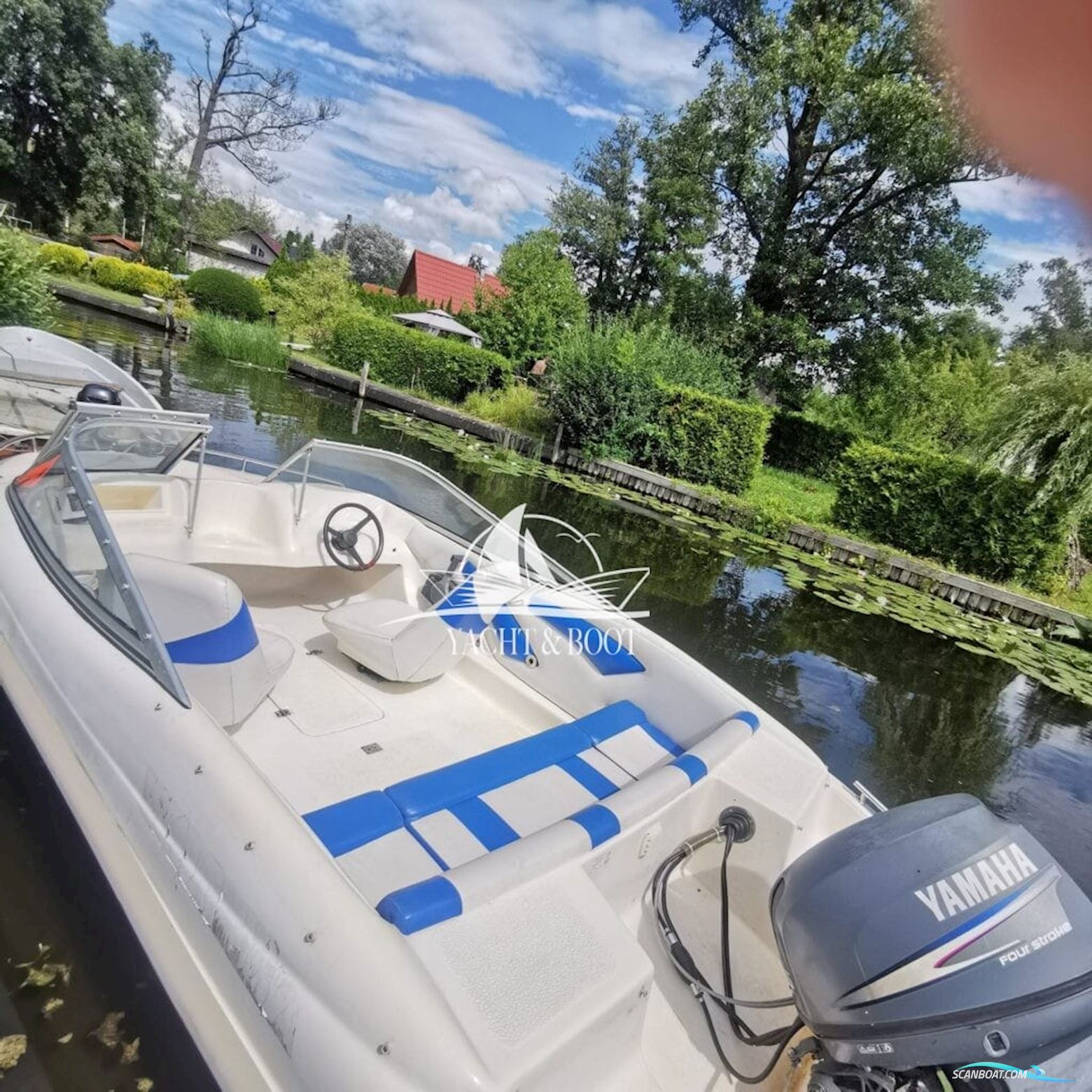 Rekowski Sport 500 Motorboat 2003, with Yamaha Motor Company engine, Germany