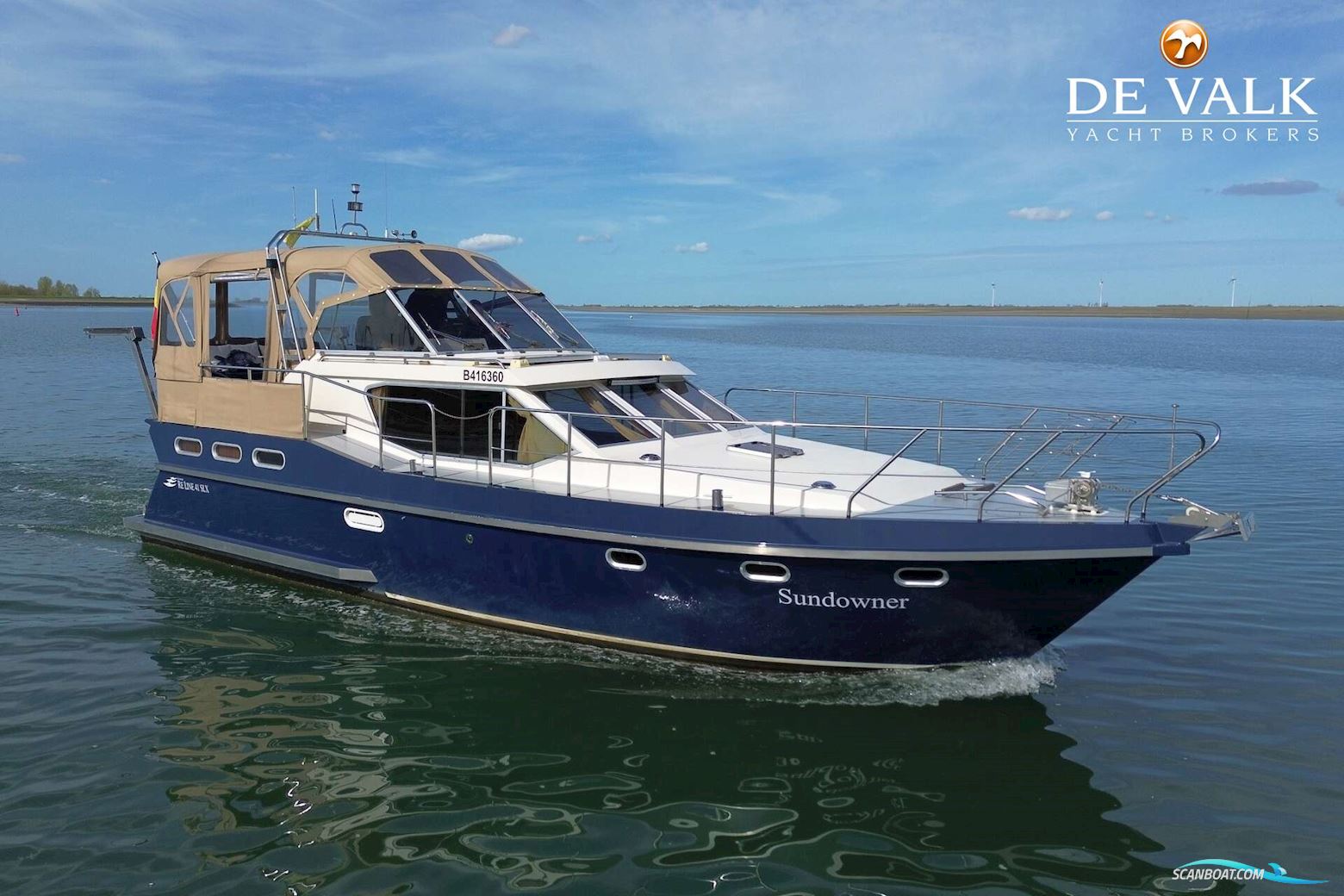 Reline 41 Slx Motorboat 2006, with Vetus Deutz engine, Belgium