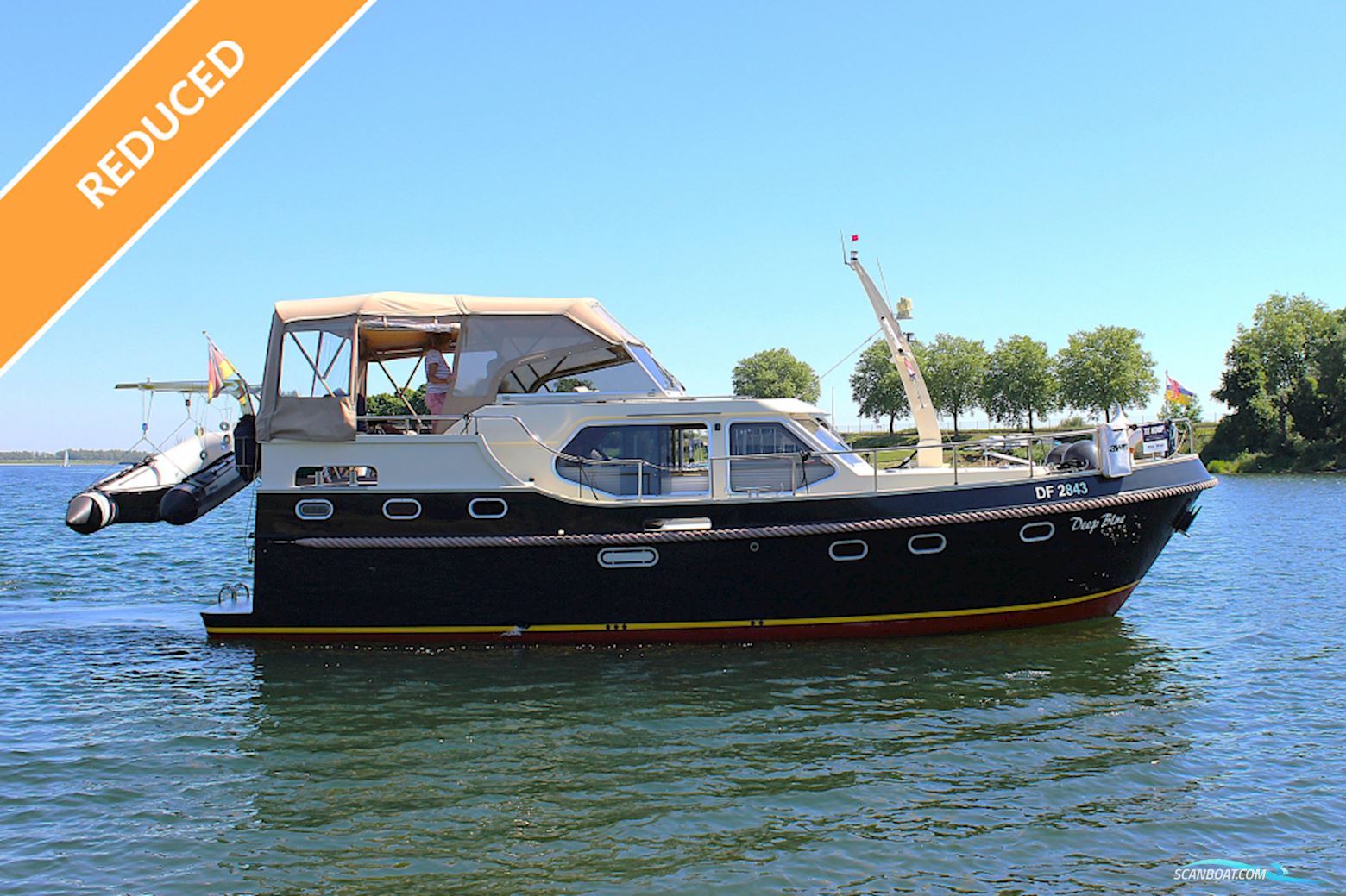 Reline Classic 1100 AC Motorboat 2015, with Volvo Penta engine, Belgium