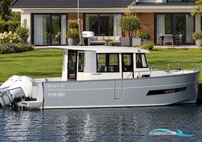 Rhea 32 Timonier Motorboat 2021, with 2x Mercury 300 PS engine, The Netherlands
