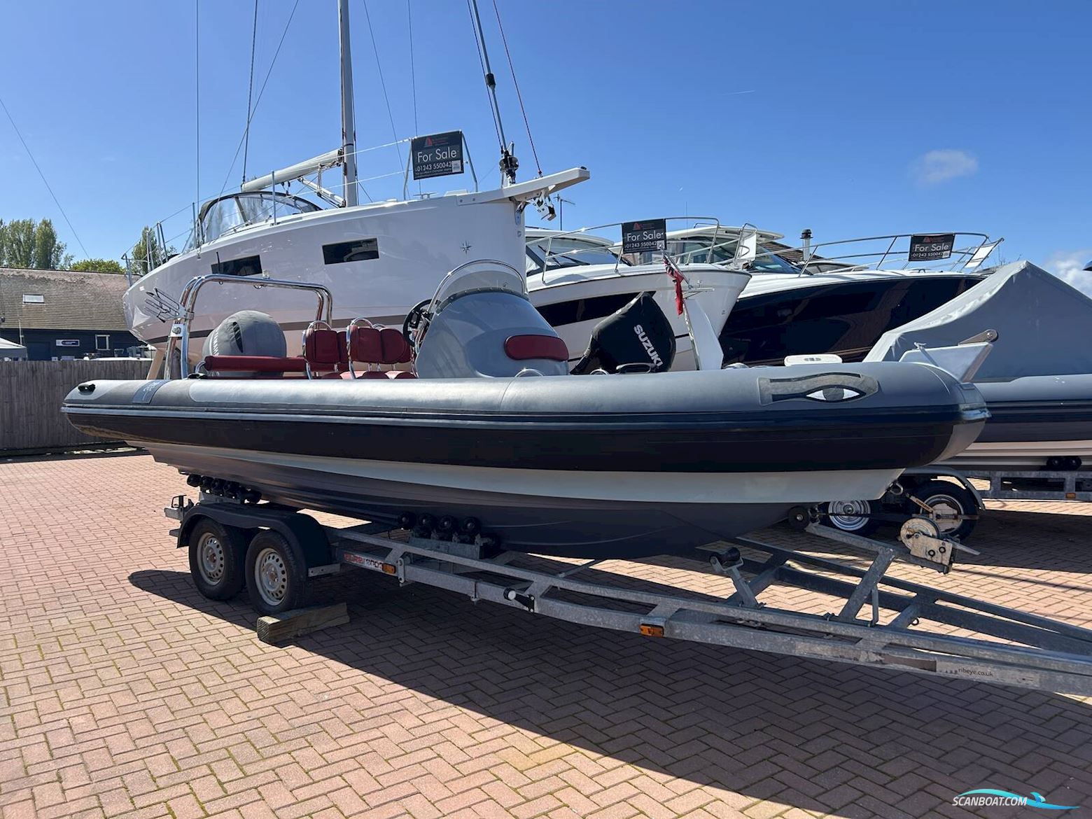 Ribeye S650 Motorboat 2016, with Yamaha FL200GETX engine, United Kingdom