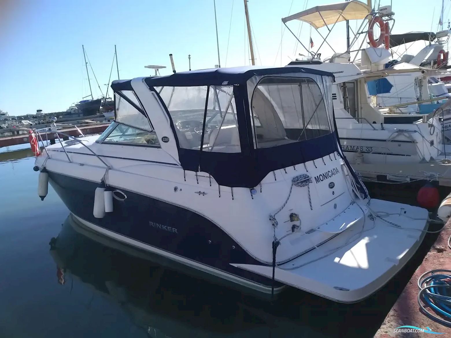 Rinker 320 Fiesta Vee Motorboat 2007, with Volvo engine, Spain