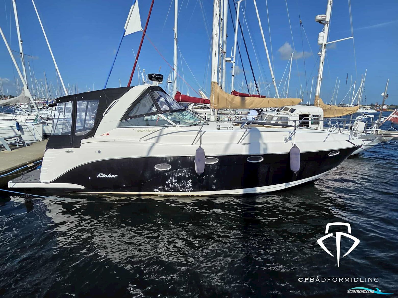Rinker 360 Fiesta Vee Motorboat 2006, with Volvo Penta engine, Denmark