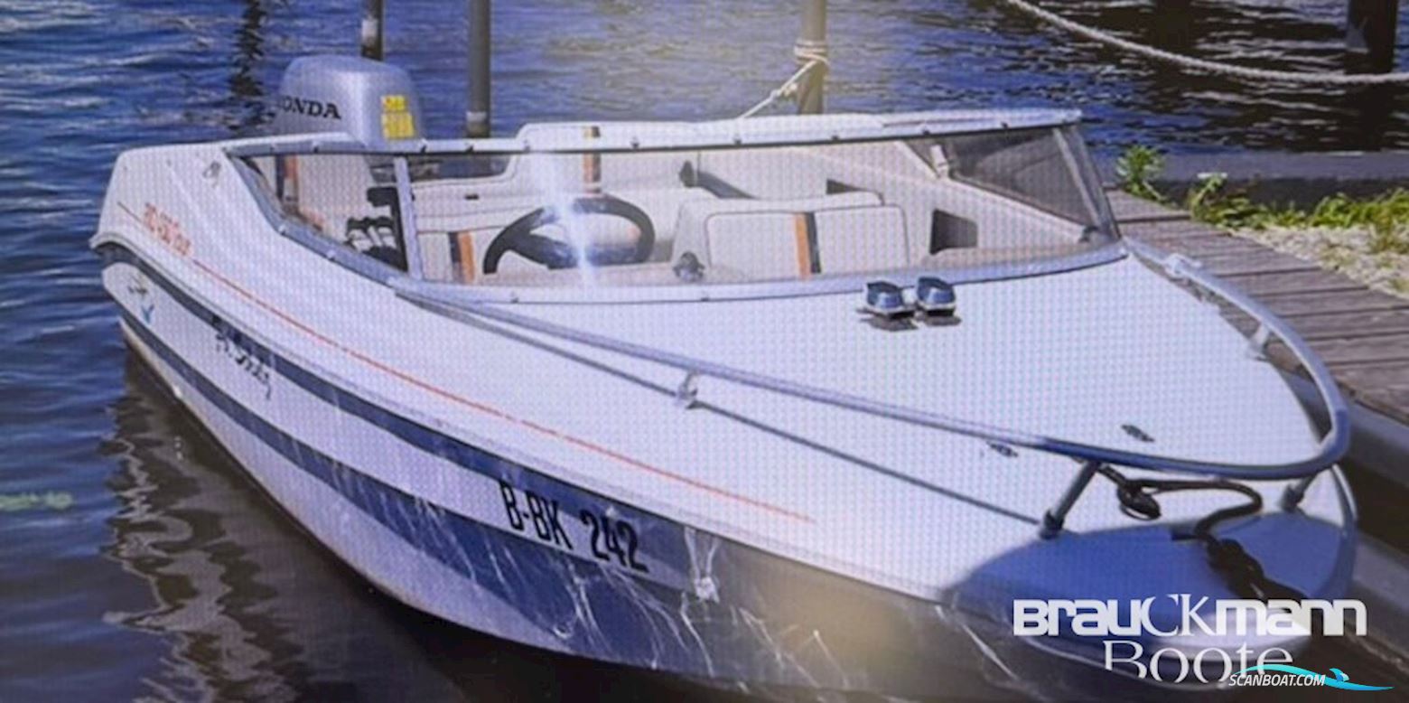 Rio 450 Tour Motorboat 1998, with Honda engine, Germany