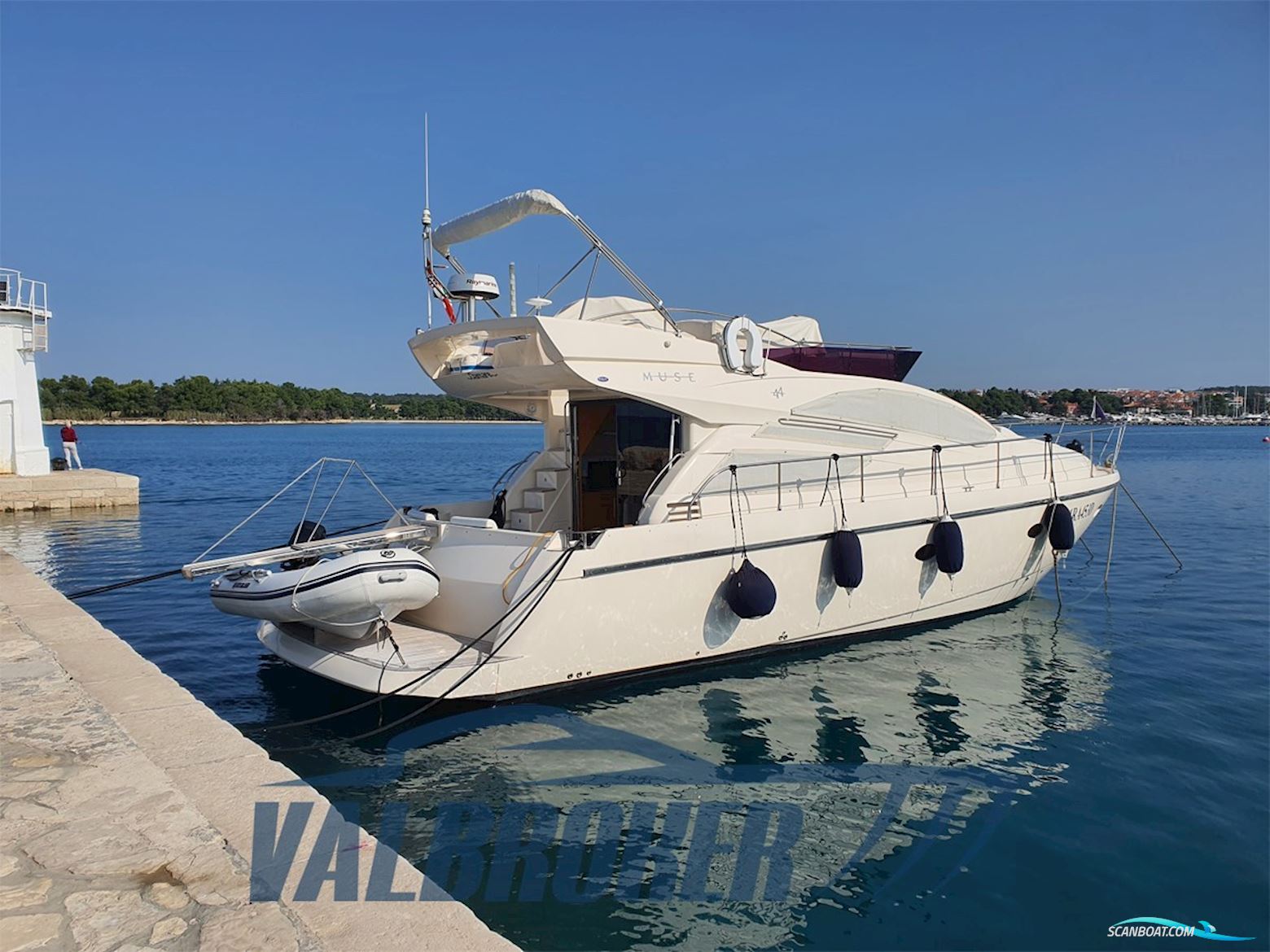 Rodman Muse 44 Motorboat 2009, with Volvo Penta Ips 500 D6 engine, Italy
