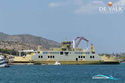 RO/PAX DOUBLE ENDED FERRY 100 M Motorboat 2018, with CATERPILLAR engine, Greece
