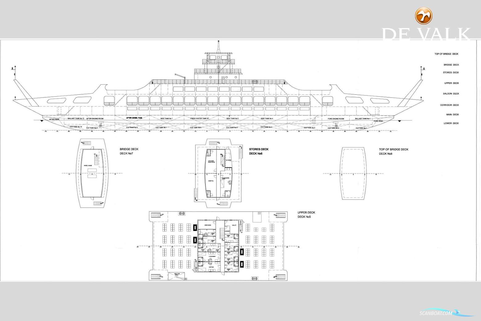 RO/PAX DOUBLE ENDED FERRY 107 M