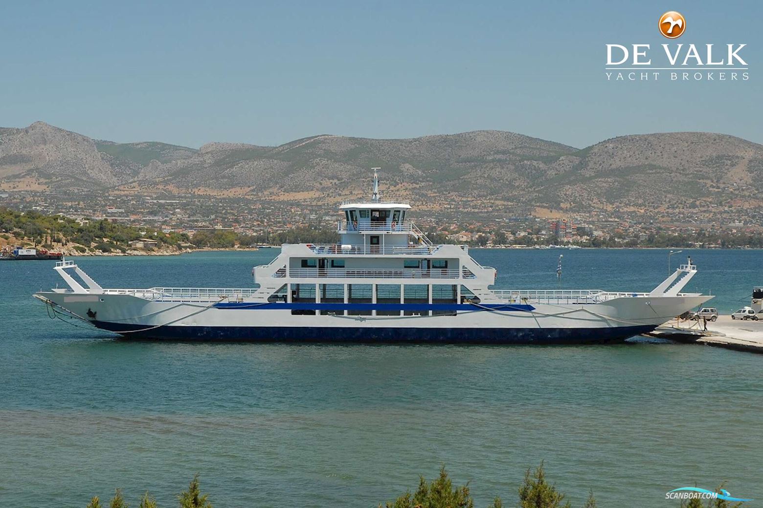RO/Pax Double Ended Ferry 72 M Motorboat 2004, with Iveco engine, Greece
