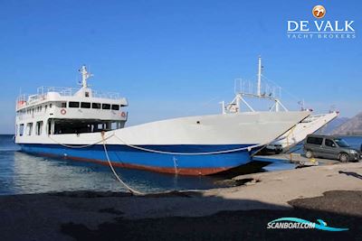 RO/Pax Land Craft Ferry 58 Motorboat 1979, with Caterpillar engine, Greece
