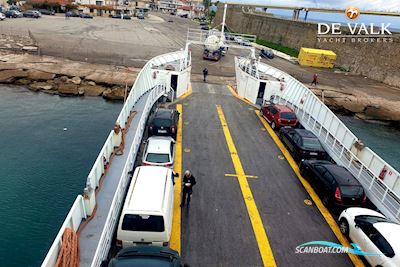 RO/Pax Land Craft Ferry 58 Motorboat 1979, with Caterpillar engine, Greece