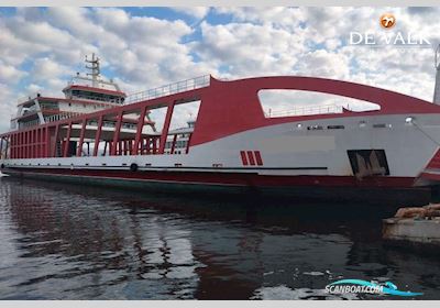 RO/RO Pax Double Ended Ferry 90 Motorboat 2021, with A.B.C. engine, Turkey