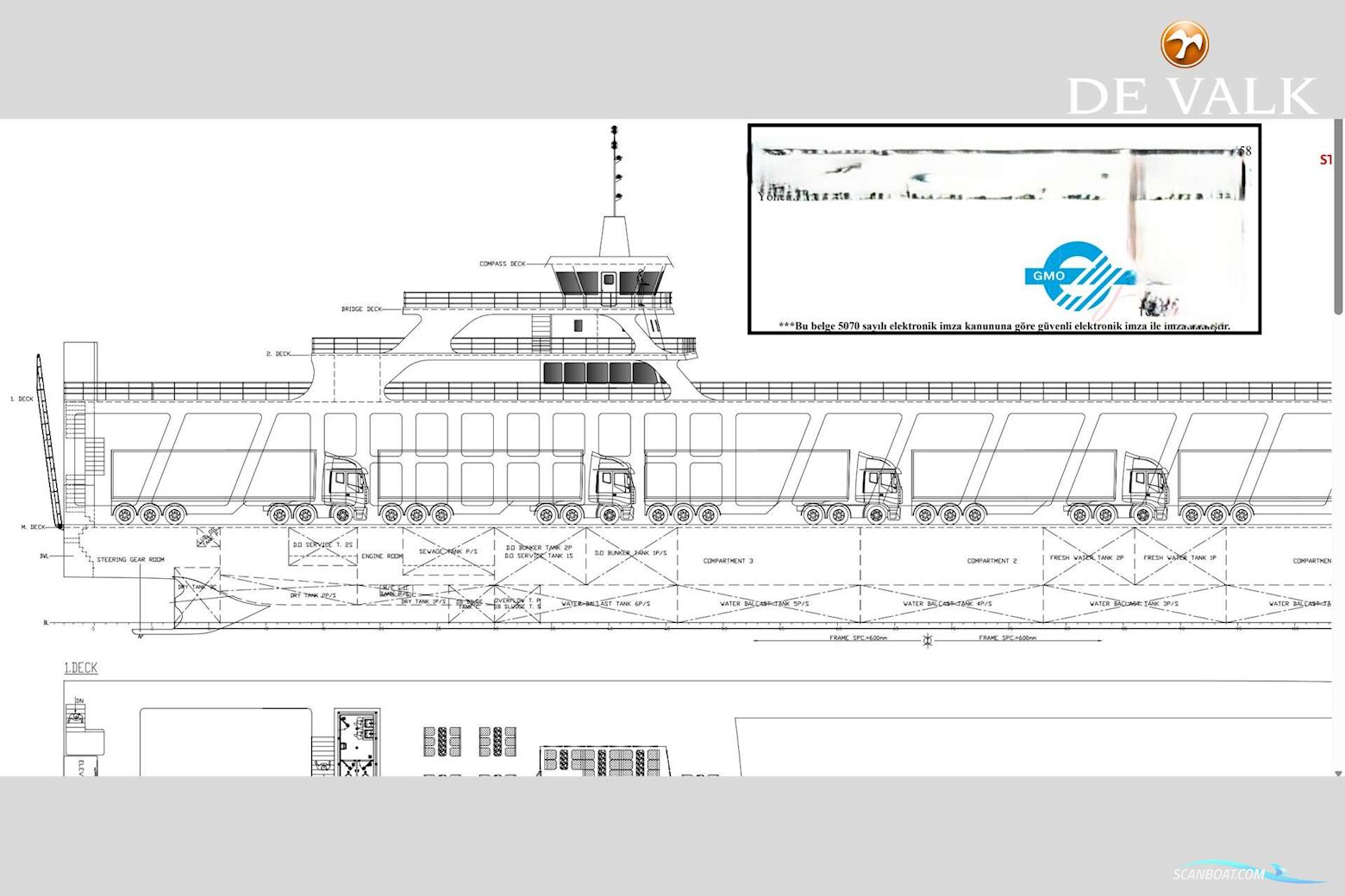 RO/RO PAX DOUBLE ENDED FERRY 90