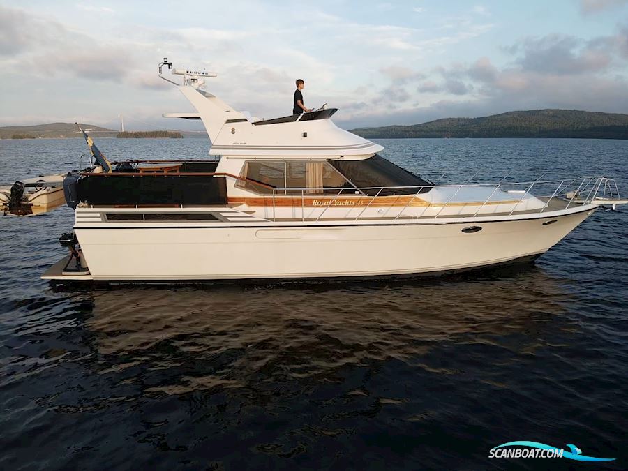Royal Yachts 45 Motorboat 1987, with Iveco Fpt n60 engine, Sweden