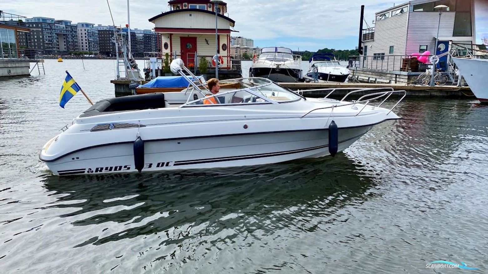 Ryds 23 DC Motorboat 2008, with Mercruiser engine, Sweden